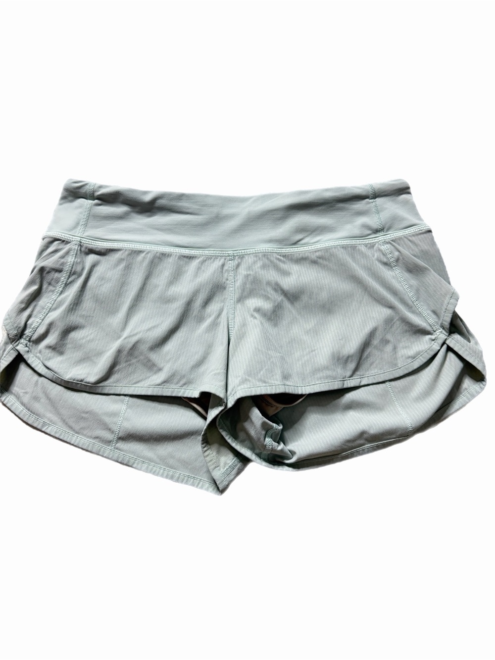 Lululemon Mint Green Speed Up Shorts 6 Pastel Workout Running